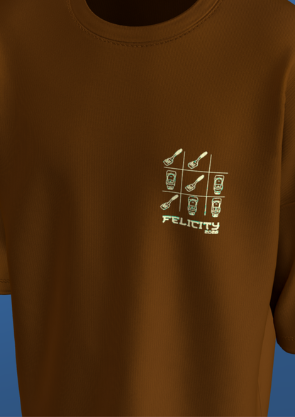 IIIT HYDERABAD -FRIED MAGGI - PREMIUM 220 GSM OVERSIZE TSHIRT