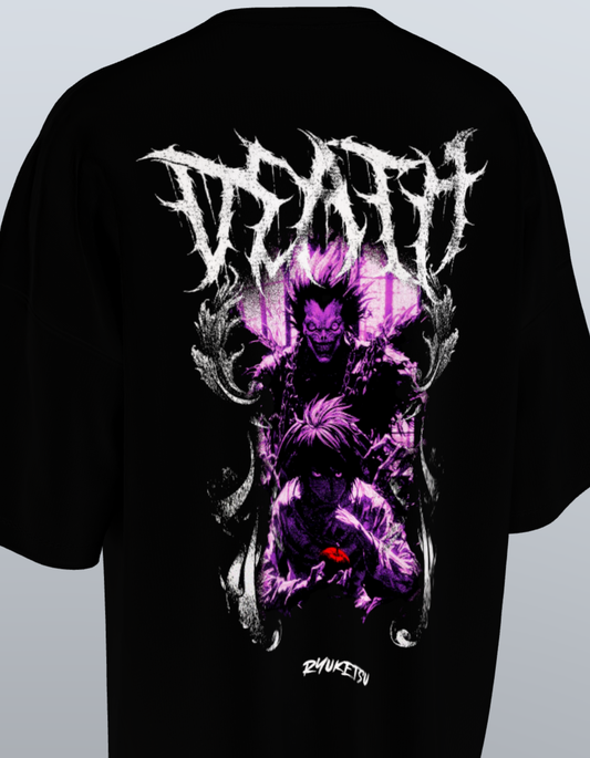 Oversized Anime T-Shirt Level 1: Death Note "Ryuk & Light"