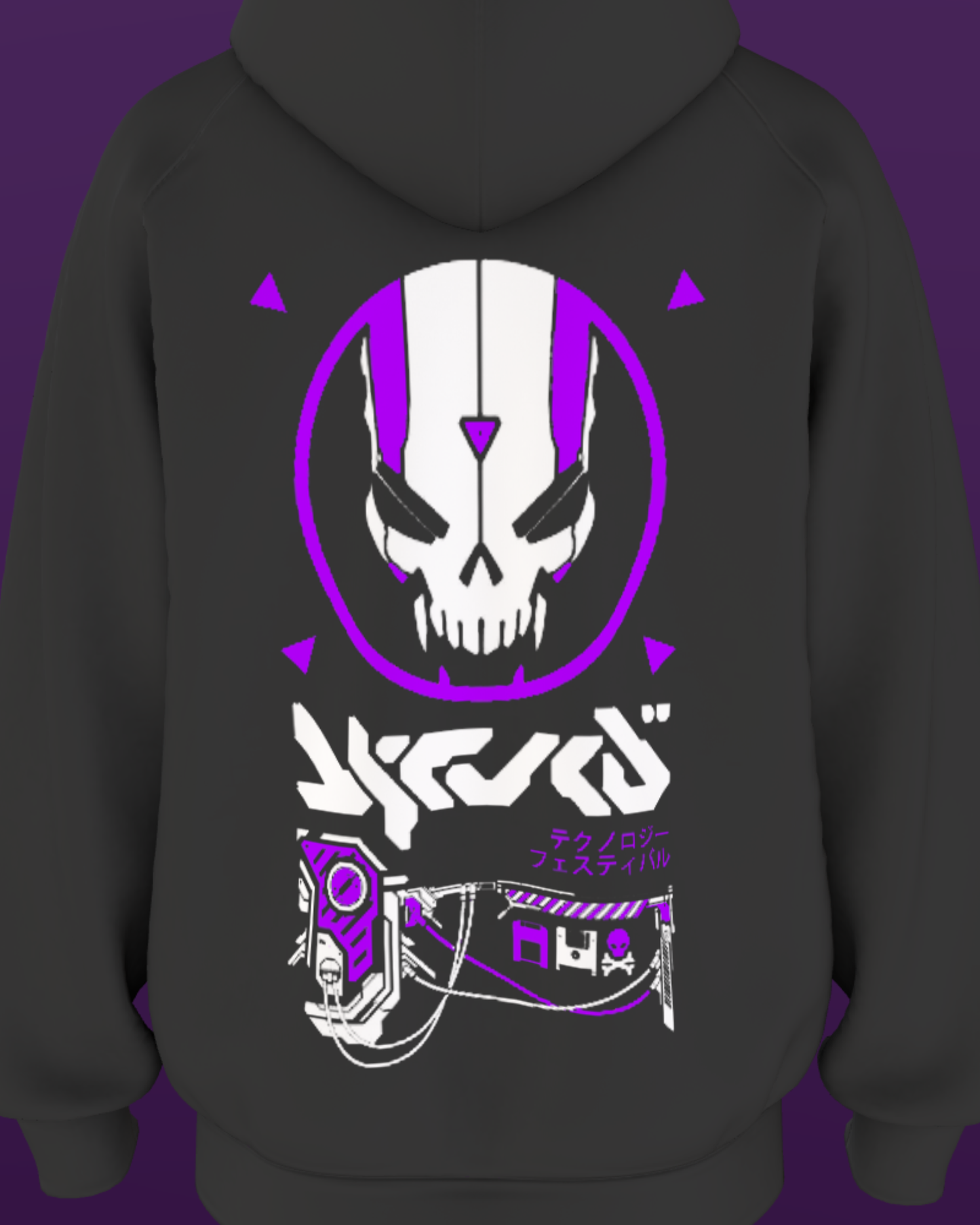 IIT BOMBAY- PREMIUM HOODIE - CYBERPUNK