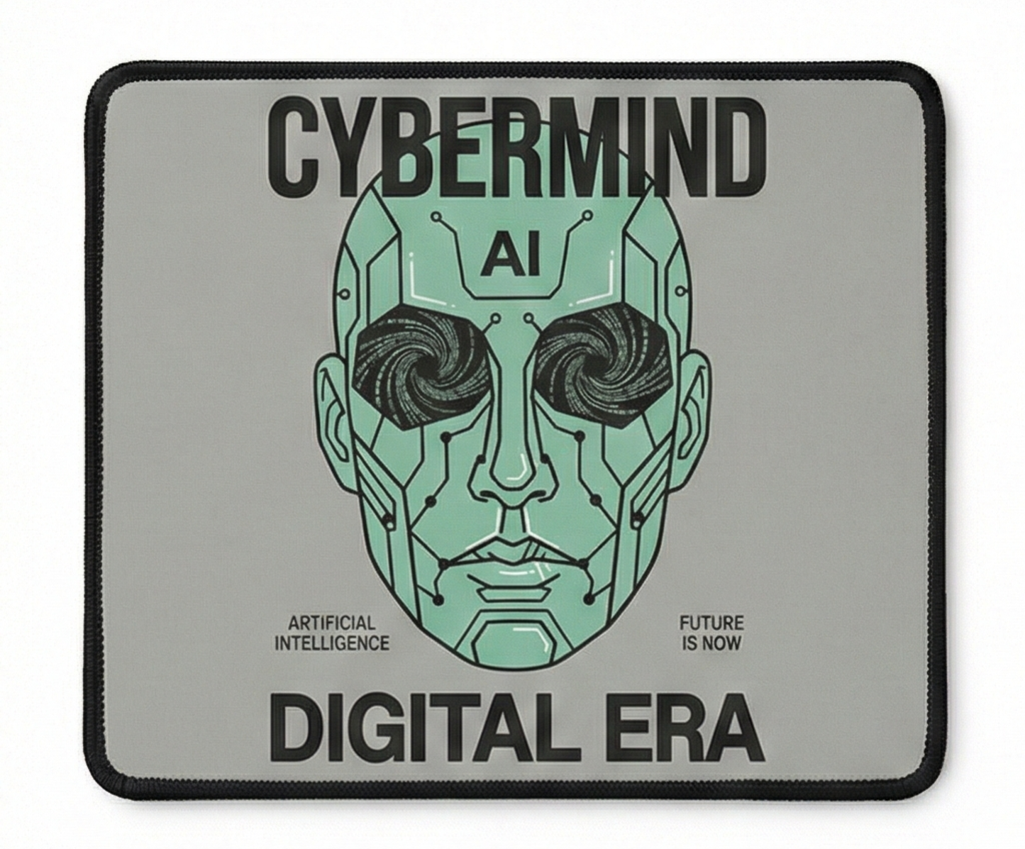 NIT SIKKIM - WHITE CYBERMIND - PREMIUM MOUSEPADS