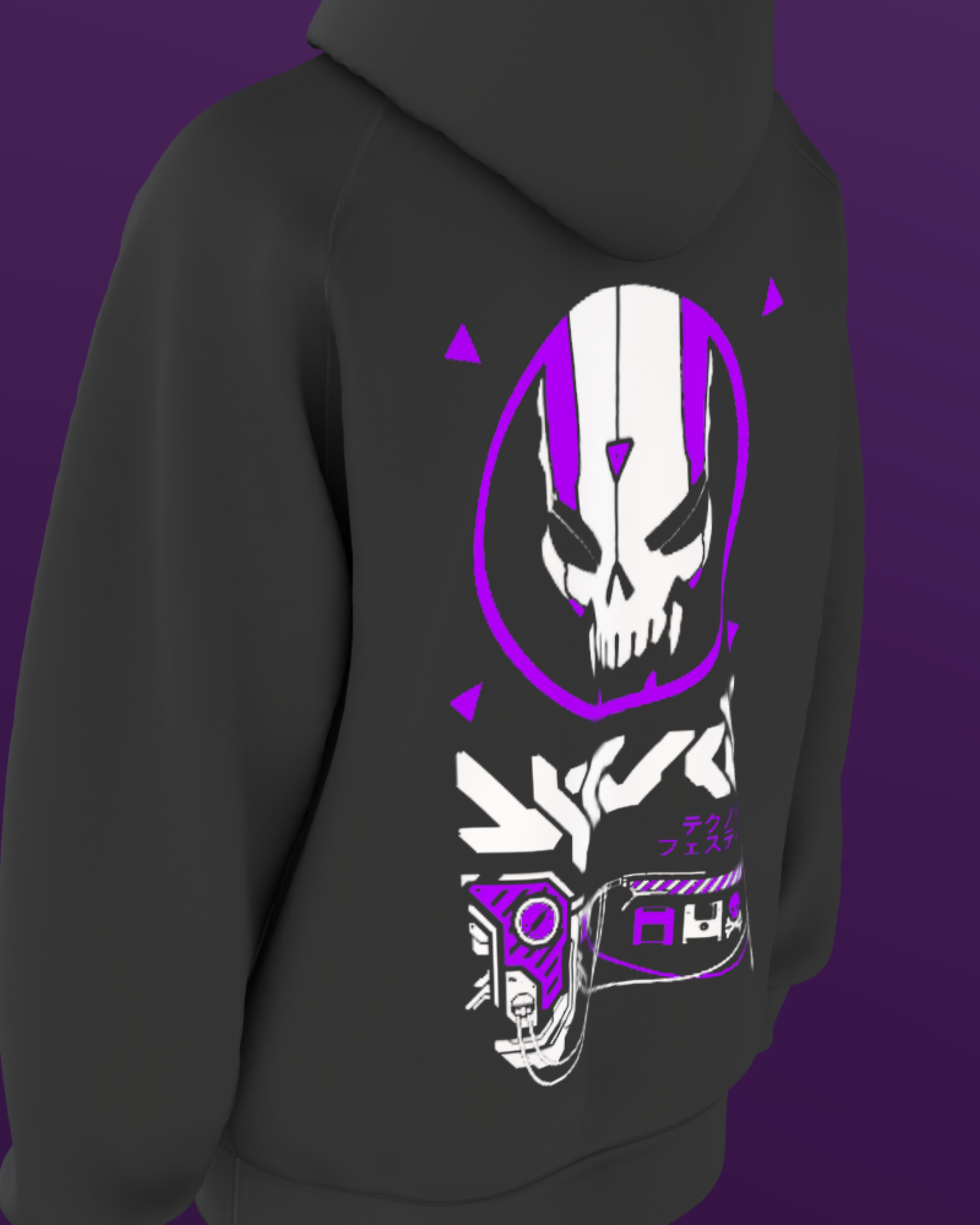 IIT BOMBAY- PREMIUM HOODIE - CYBERPUNK