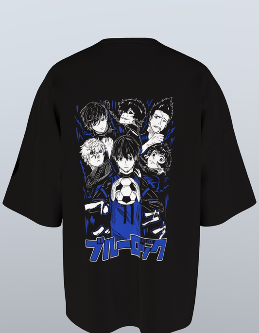 Oversized Anime T-Shirt Level 1: Blue Lock "Team Z"