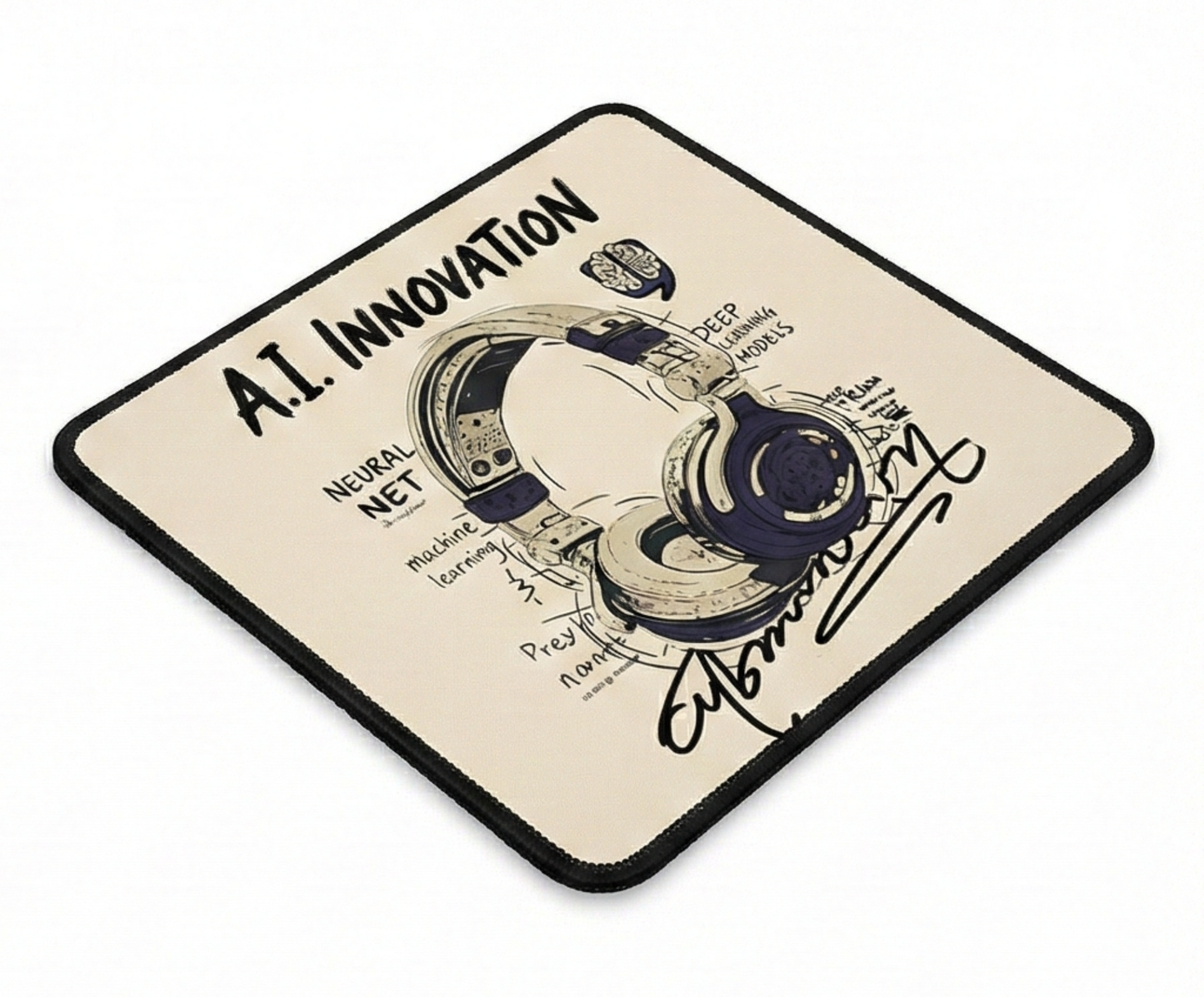 NIT SIKKIM - BEIGE AI INNOVATION - PREMIUM MOUSEPADS
