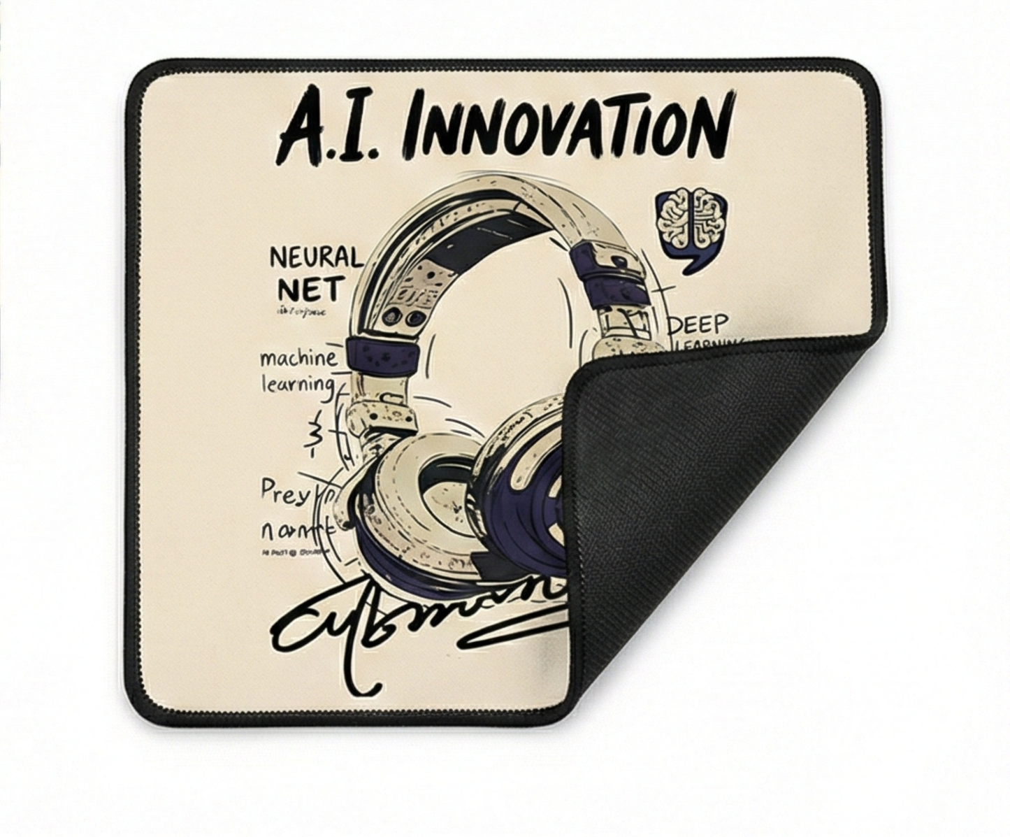 NIT SIKKIM - BEIGE AI INNOVATION - PREMIUM MOUSEPADS