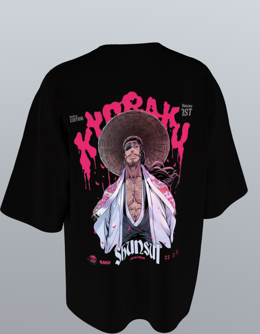 Oversized Anime T-Shirt Level 1 : Bleach "Shunsui Kyoraku"