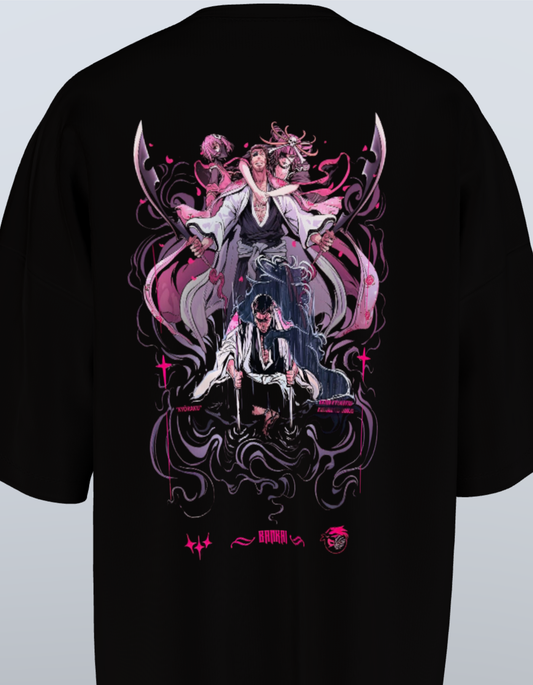 Oversized Anime T-Shirt Level 1: Bleach "Shunsui Kyoraku" Bankai