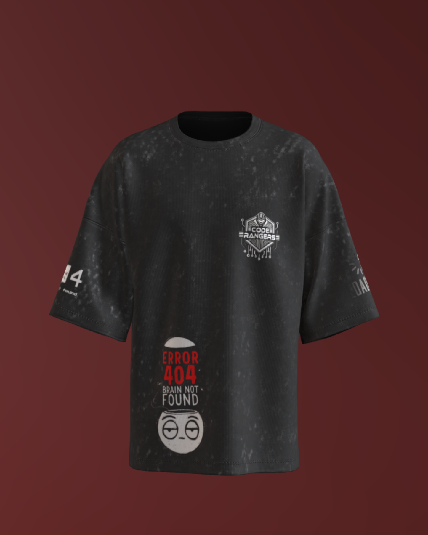 CODE RANGERS -OVERSIZE ACID WASH - 404