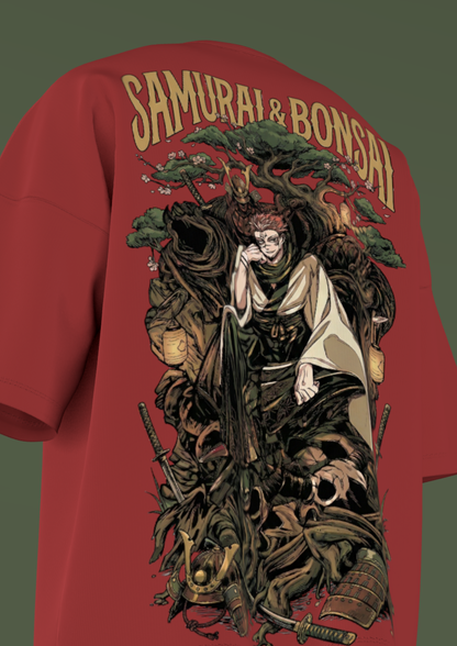 ANANTA - MAROON MAFIA - PREMIUM 240 GSM OVERSIZE T-SHIRT