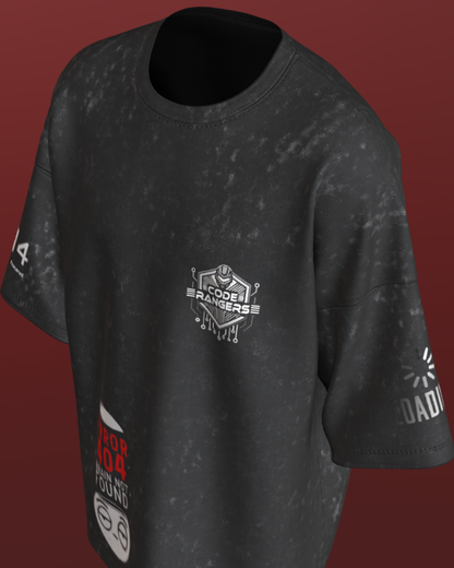 CODE RANGERS -OVERSIZE ACID WASH - 404