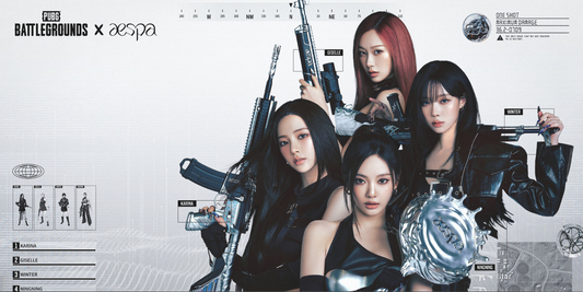 Extra Large Mouse Pad - PUBG x Aespa