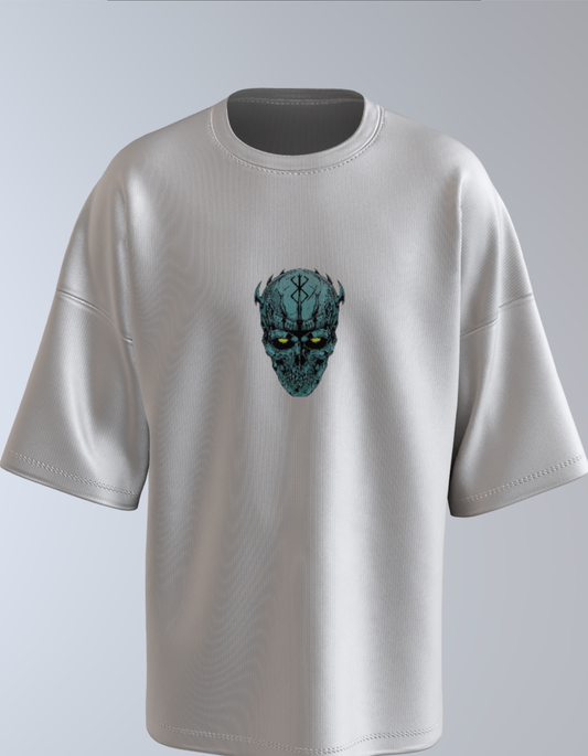 Oversized Anime T-Shirt Level 1 : Beserk White