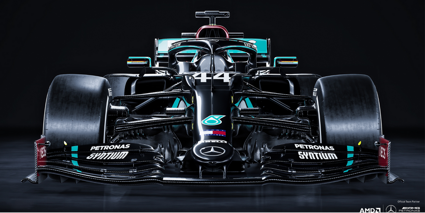 Extra Large Mouse Pad - Mercedes F1 Team