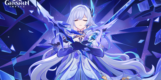 Extra Large Mouse Pad - Genshin Impact Bronya Zaychik