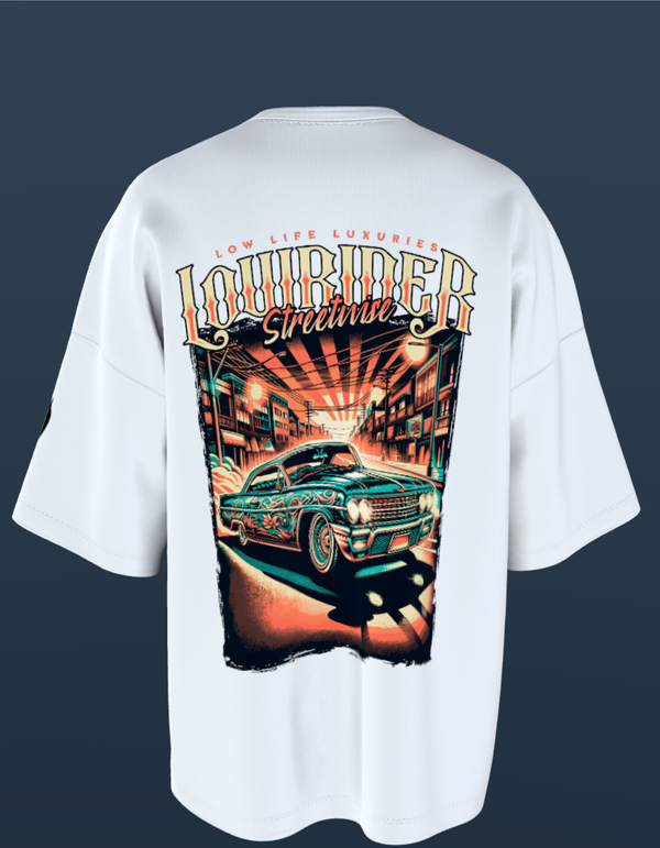 Oversized Premium Cotton T-Shirts - Lowrider – Dopamine Store