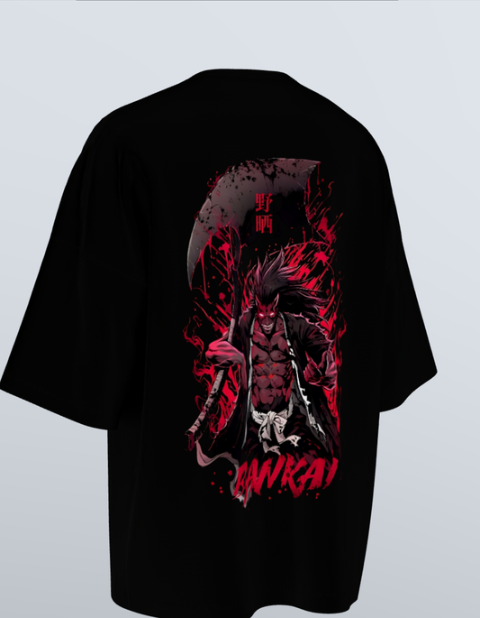 Oversized Anime T-Shirt Level 1 : Kenpachi Bankai