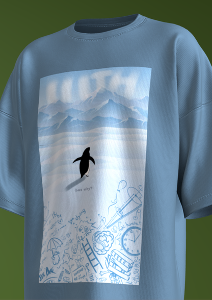 IIIT HYDERABAD - PENGUIN- PREMIUM  TSHIRT