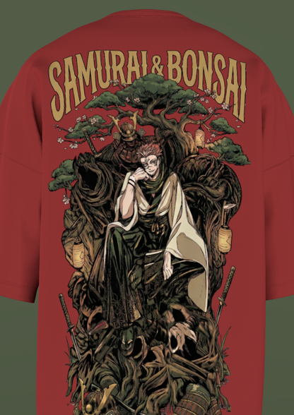 ANANTA - MAROON MAFIA - PREMIUM 240 GSM OVERSIZE T-SHIRT