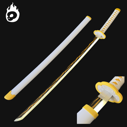 Zenitsu Combo II (LED KATANA, MOUSEPAD, 2 FIGURES)