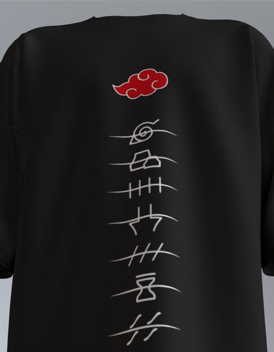 Oversized Anime T-Shirt Level 1 : Akatsuki "Cloud & Members"