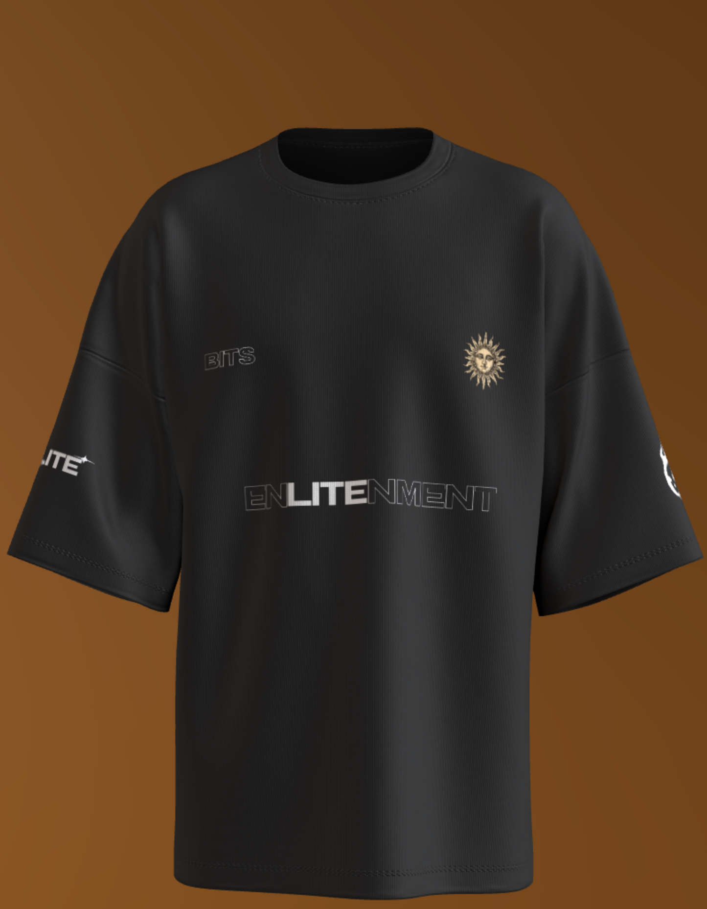 BITS HYDERABAD - PREMIUM 240 GSM OVERSIZE- GOLDEN SUN