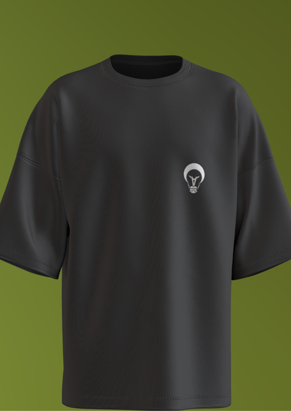NIT SIKKIM  - BLACK DREAMING  - PREMIUM 220 GSM OVERSIZE T-SHIRT