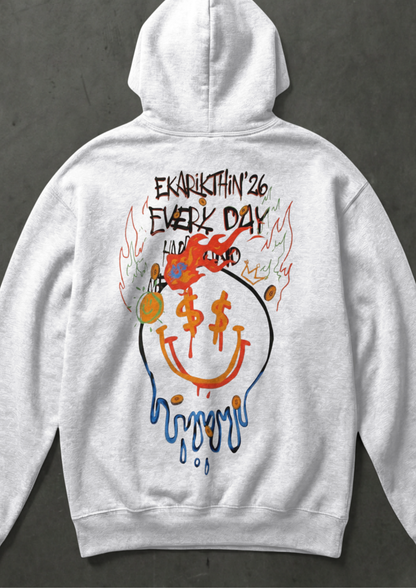 NIT NAGALAND - EKARIKTHIN - WHITE DEVIL - PREMIMUM 350 GMS HOODIE