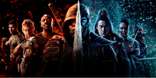Extra Large Mouse Pad - Mortal Kombat Movie Cast