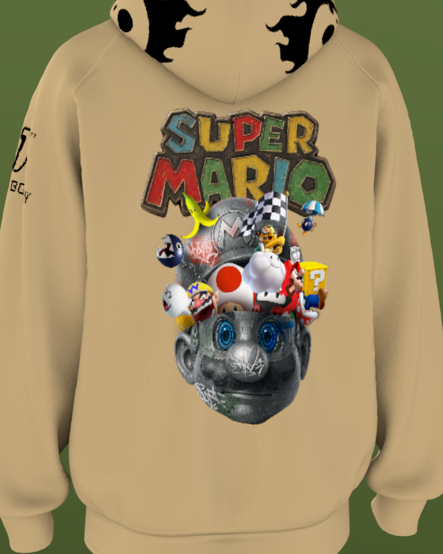 IIT BOMBAY- PREMIUM HOODIE - SUPER MARIO