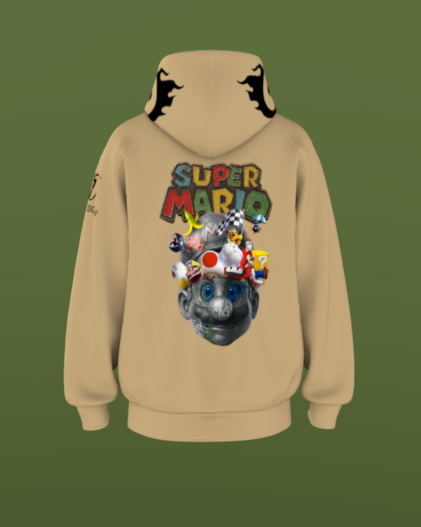 IIT BOMBAY- PREMIUM HOODIE - SUPER MARIO