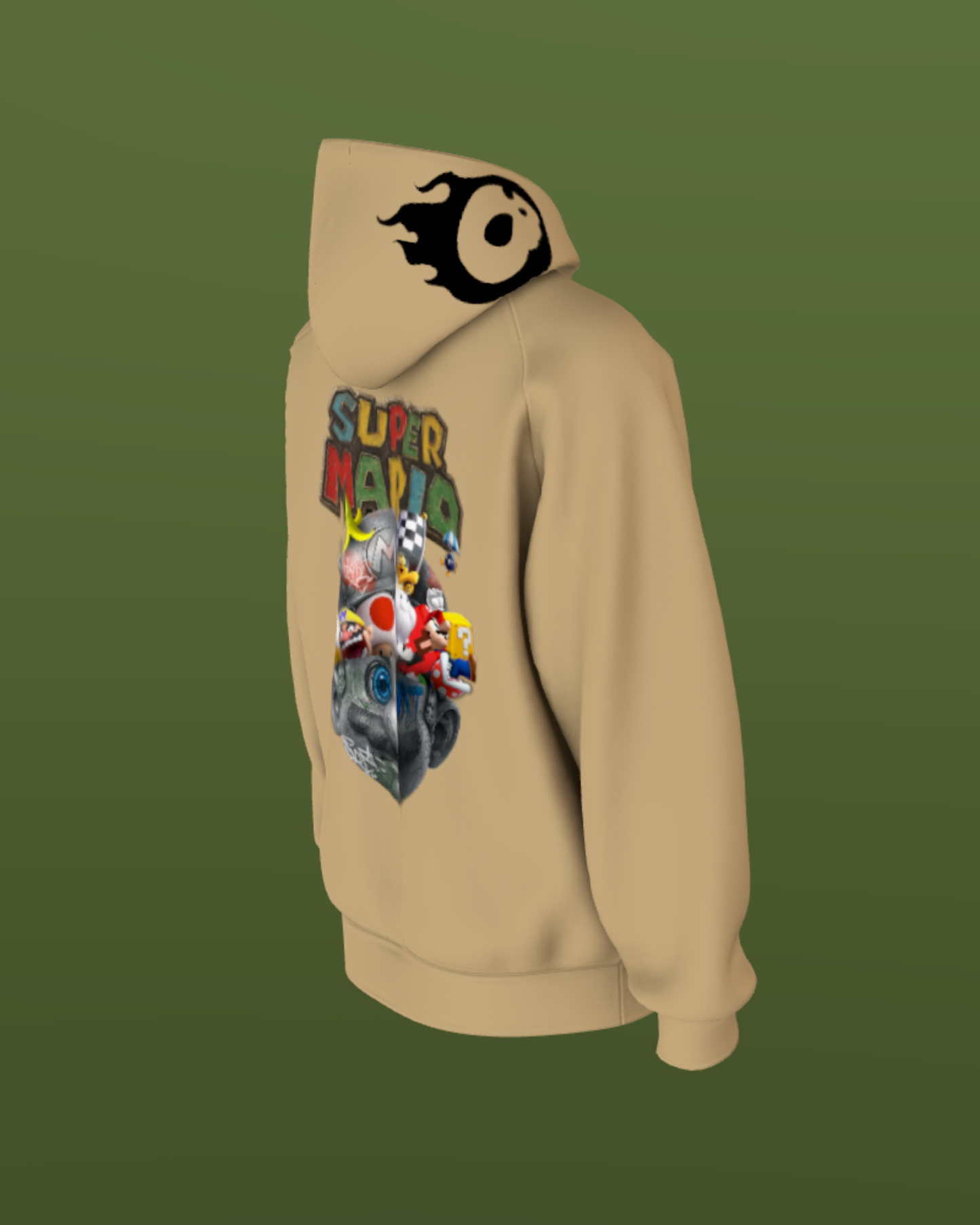 IIT BOMBAY- PREMIUM HOODIE - SUPER MARIO