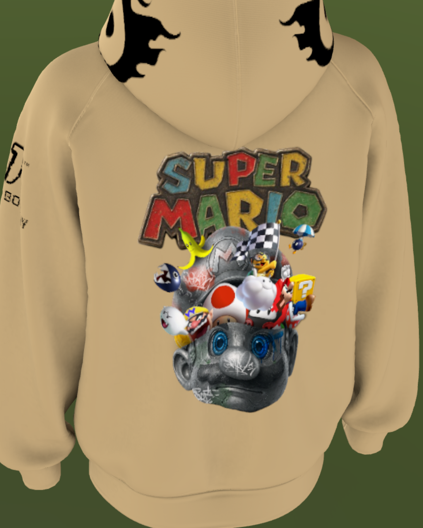 IIT BOMBAY- PREMIUM HOODIE - SUPER MARIO