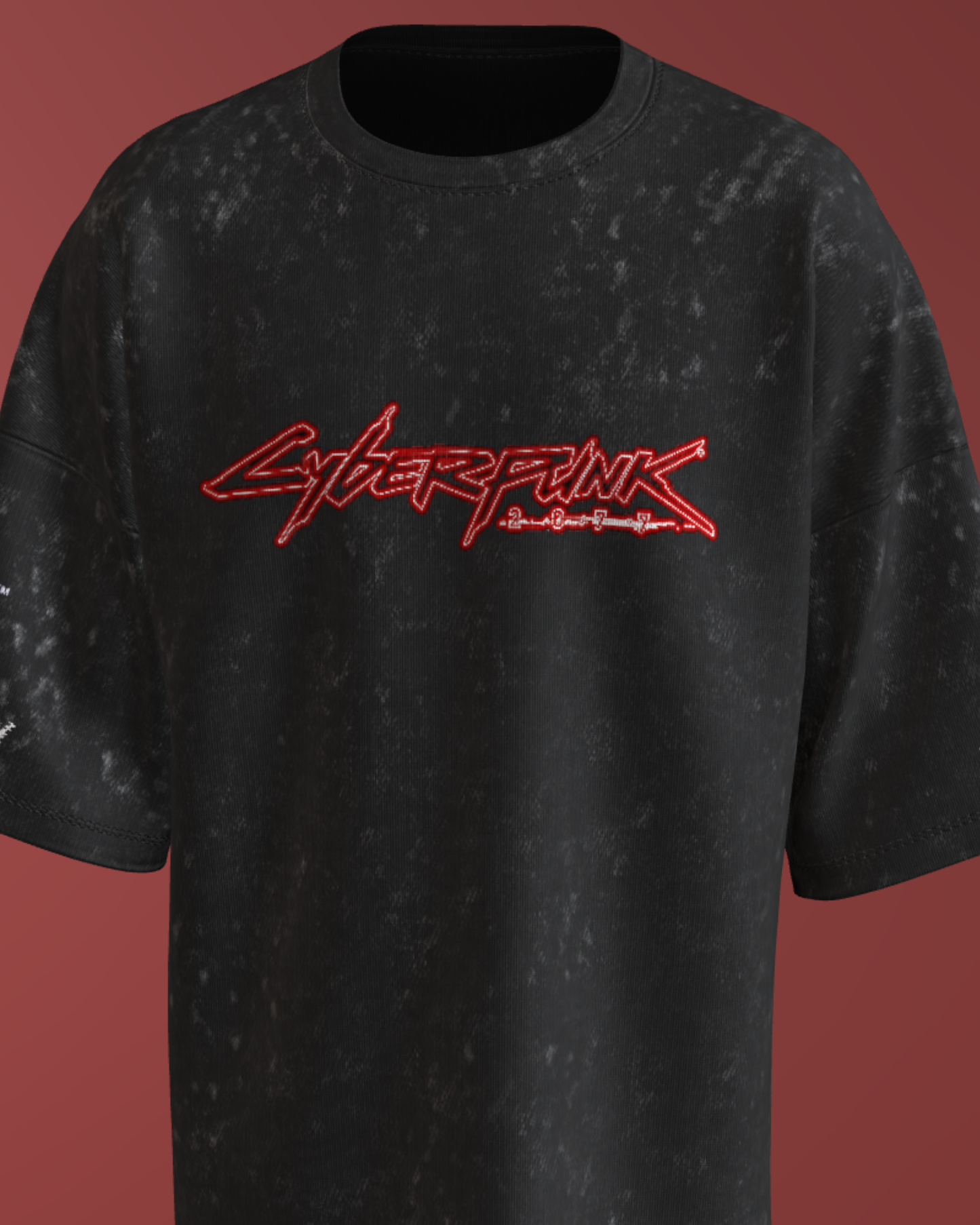 IIT BOMBAY - ACID WASH - CYBER RED