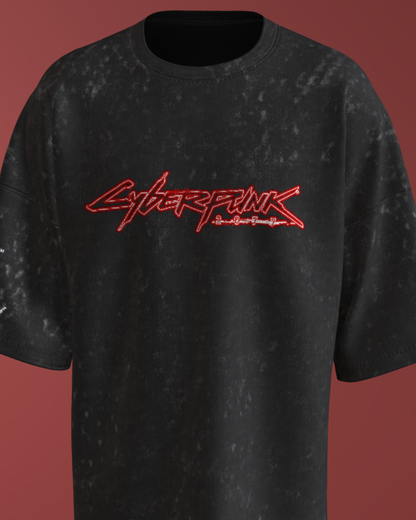 IIT BOMBAY - ACID WASH - CYBER RED