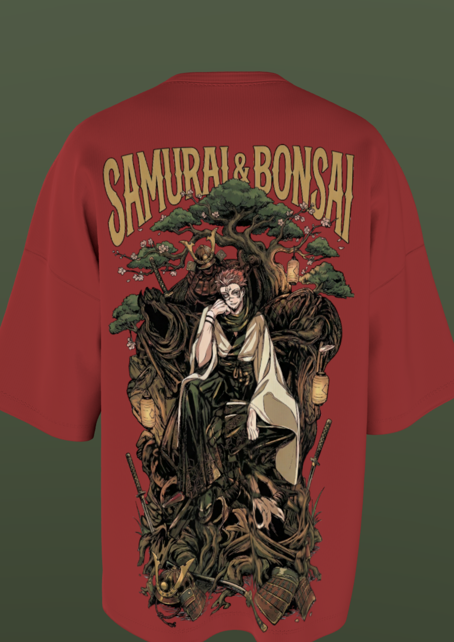 ANANTA - MAROON MAFIA - PREMIUM 240 GSM OVERSIZE T-SHIRT