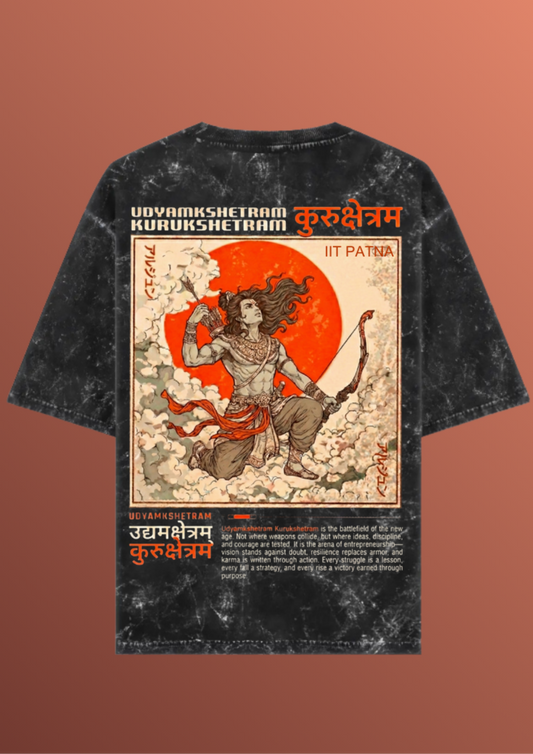 IIT PATNA - ACID WASH - PREMIUM 240 GSM OVERSIZE TSHIRTS