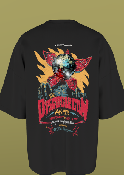 IIIT HYDERABAD - DISCO GORGON  - PREMIUM 220 GSM OVERSIZE TSHIRT