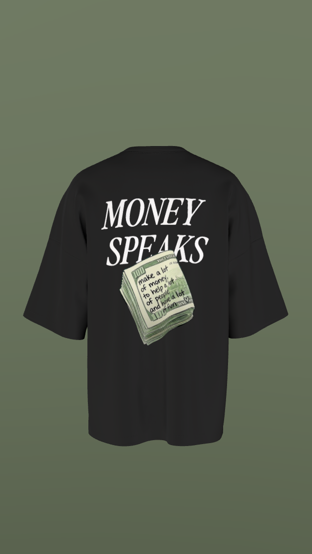 NIT ROURKELA - PREMIUM OZ 220 GSM OFF BLACK - MONEY SPEAKS
