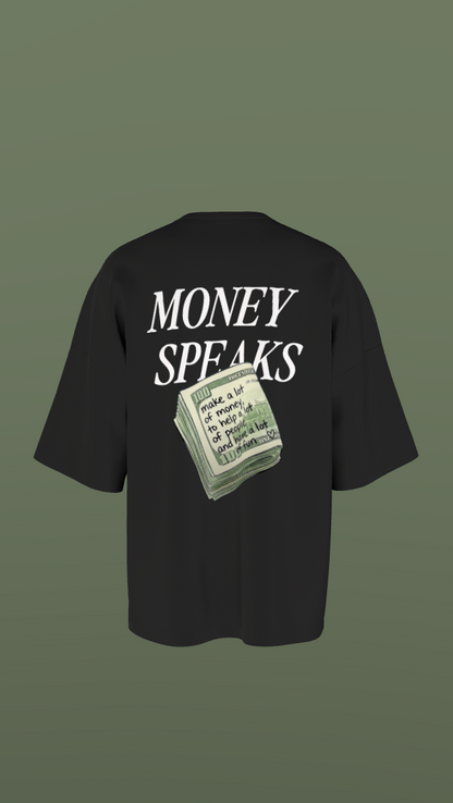 NIT ROURKELA - PREMIUM OZ 220 GSM OFF BLACK - MONEY SPEAKS
