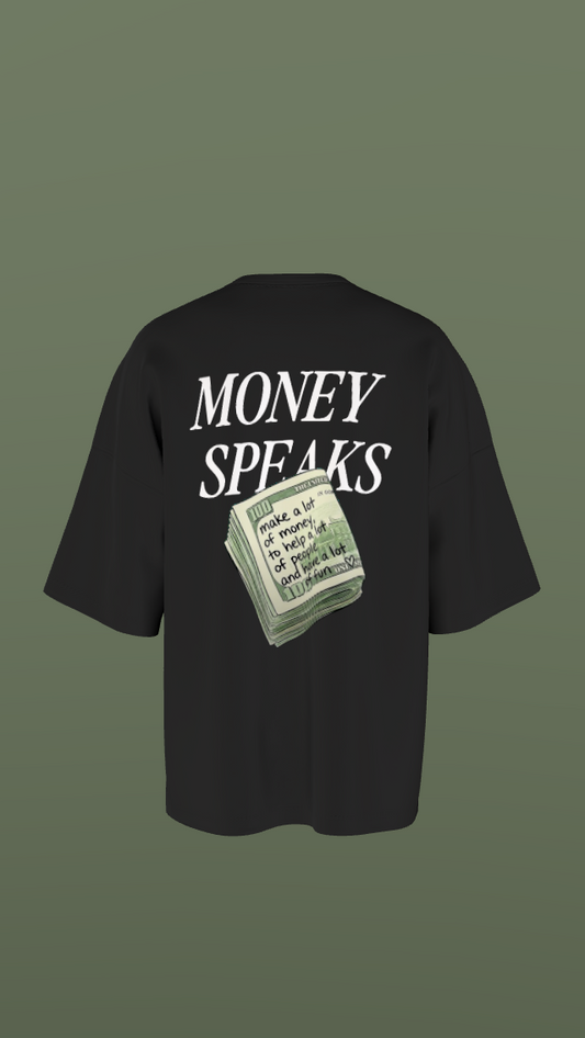 NIT ROURKELA - PREMIUM OZ 220 GSM OFF BLACK - MONEY SPEAKS