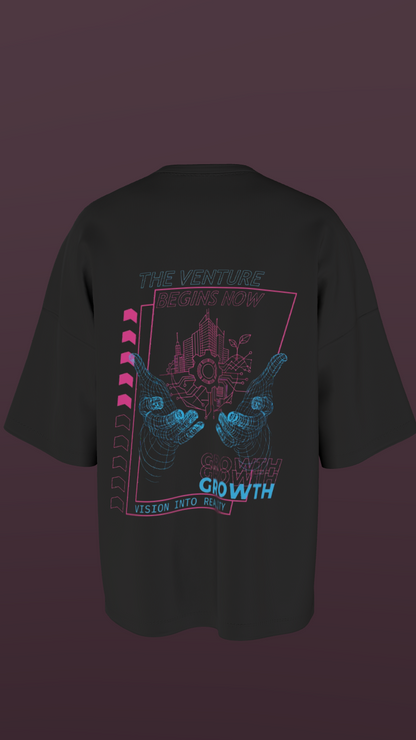 NIT JAIPUR - PREMIUM 220 GSM OVERSIZE T-SHIRT - BLACK