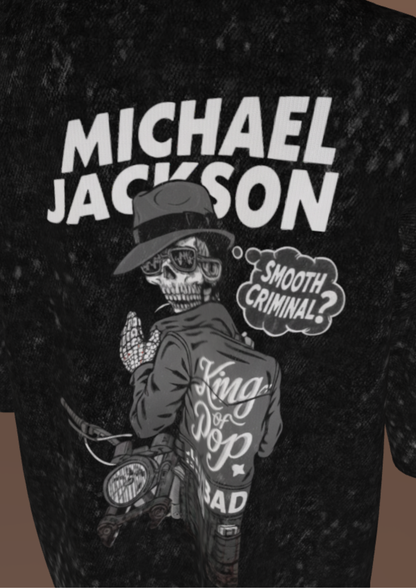 IIM SHILLONG - THE STAR- PREMIUM 260 GSM OZ ACID WASH T-SHIRT