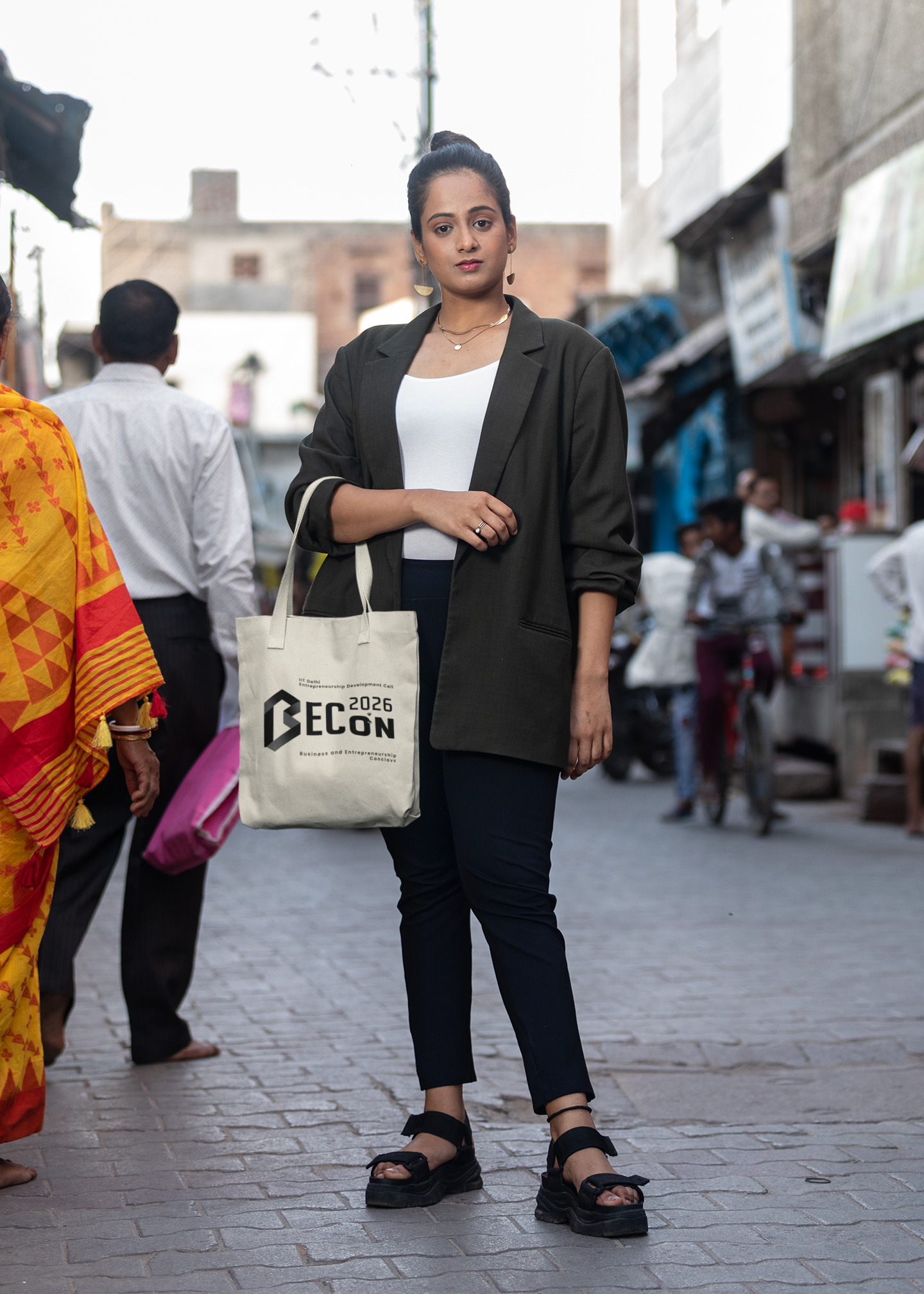 IIT DELHI - BECON -  PREMIUM TOTE BAG