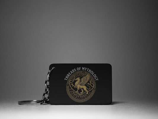 IIT DELHI - THE LION - PREMIUM UV PRINTED KEYCHAIN