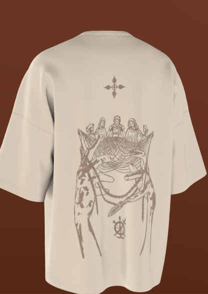 IIT DELHI - THE HAND - PREMIUM 220 GSM OVERSIZE TSHIRT