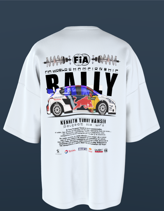 Oversized Premium Cotton T-Shirts - FIA Rally