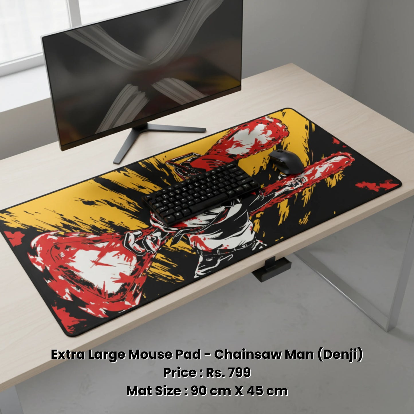 Chainsaw Man (Denji) - Extra Large Mouse Pad