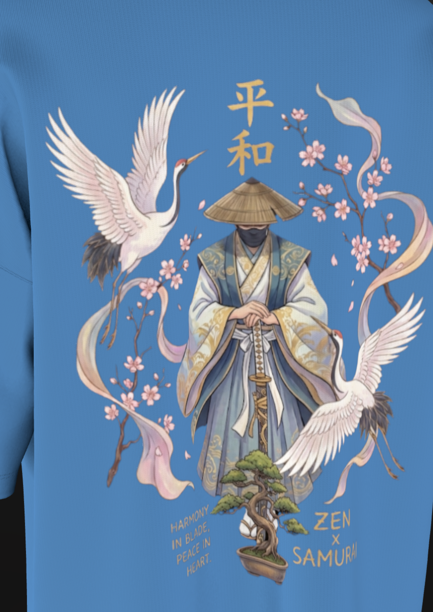 ANANTA - SAMURAI OF THE HEAVENS - PREMIUM 260 GSM BOXY FIT T-SHIRT