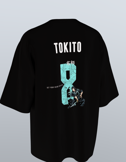 Oversized Anime T-Shirt Level 1:  Muichiro Tokito "Set Your Heart Ablaze"