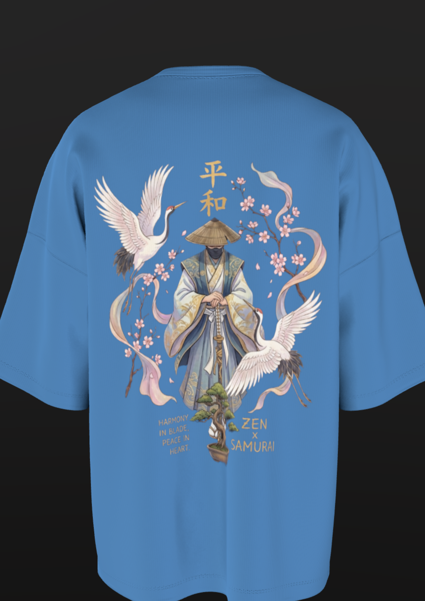 ANANTA - SAMURAI OF THE HEAVENS - PREMIUM 260 GSM BOXY FIT T-SHIRT