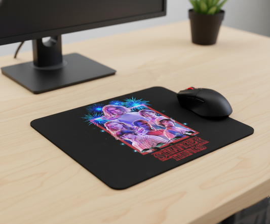 STRANGER THINGS - PREMIUM MOUSEPAD - THE GANG